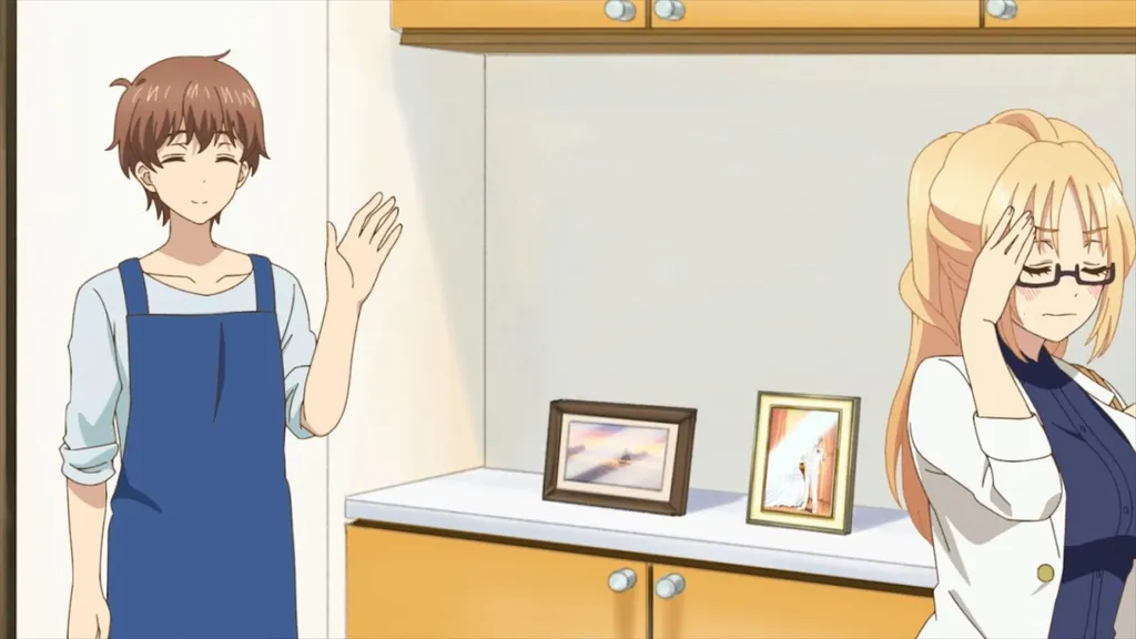 anime tentang masak_Osake wa Fuufu ni Natte kara_