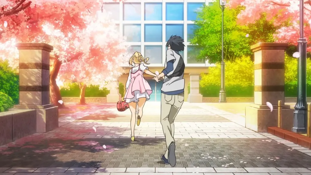anime romance school_Your Lie in April_