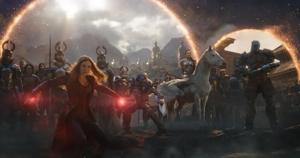 Film Elizabeth Olsen_Avengers Infinity War & Endgame_