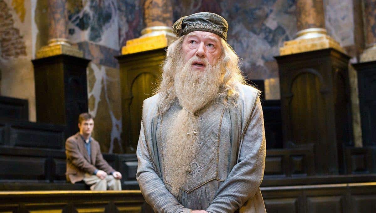 pemain harry potter_Professor Albus Percival Wulfric Brian Dumbledore (Richard Haris dan Michael Gambon)