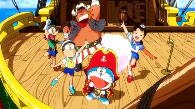 Petualangan Nobita CS Mencari Pulau Harta Karun_