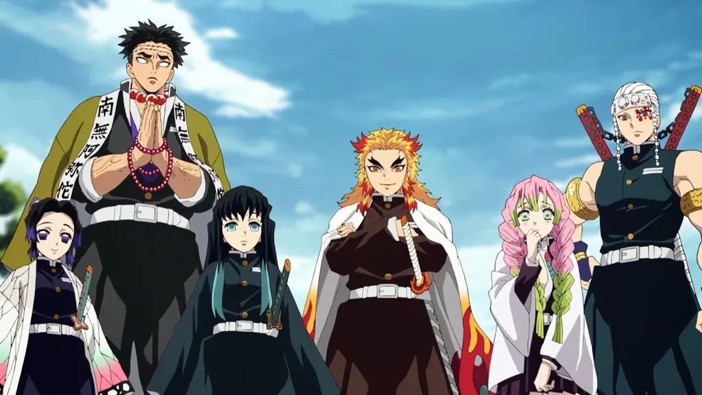review Kimetsu no Yaiba Hashira Meeting - Butterfly Mansion Arc_Perkenalan 9 Tokoh Hashira dan Ketuanya_