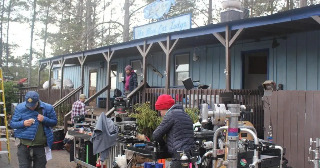 Blue Cat Aslinya Sebuah Restoran