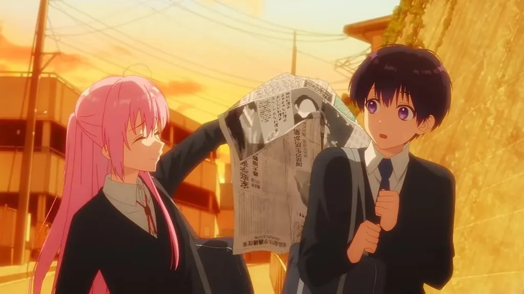 Kawaii dake ja Nai Shikimori-san episode 1-3_Laki-Laki yang Ceroboh dan Pacarnya yang Keren_