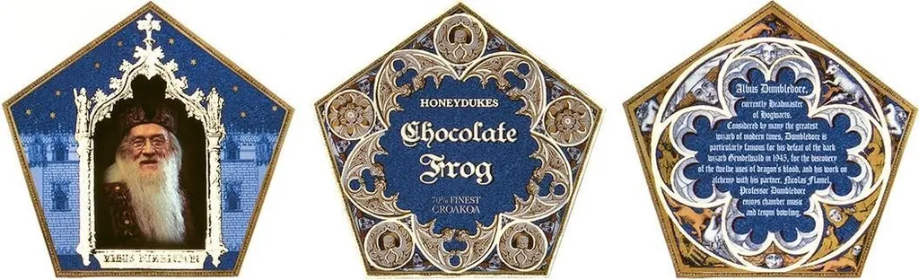 Pertama Kali Muncul di Chocolate Frog Card