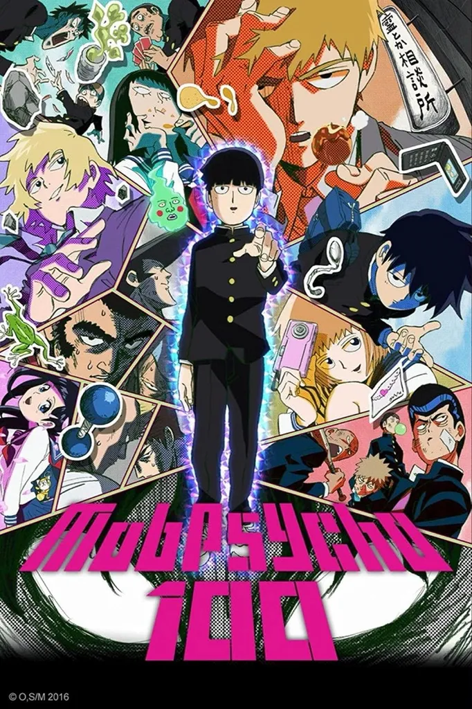 anime supernatural_Mob Psycho 100_