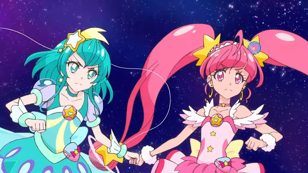 film anime toei_Star☆Twinkle Precure Hoshi no Uta ni Omoi wo Komete_