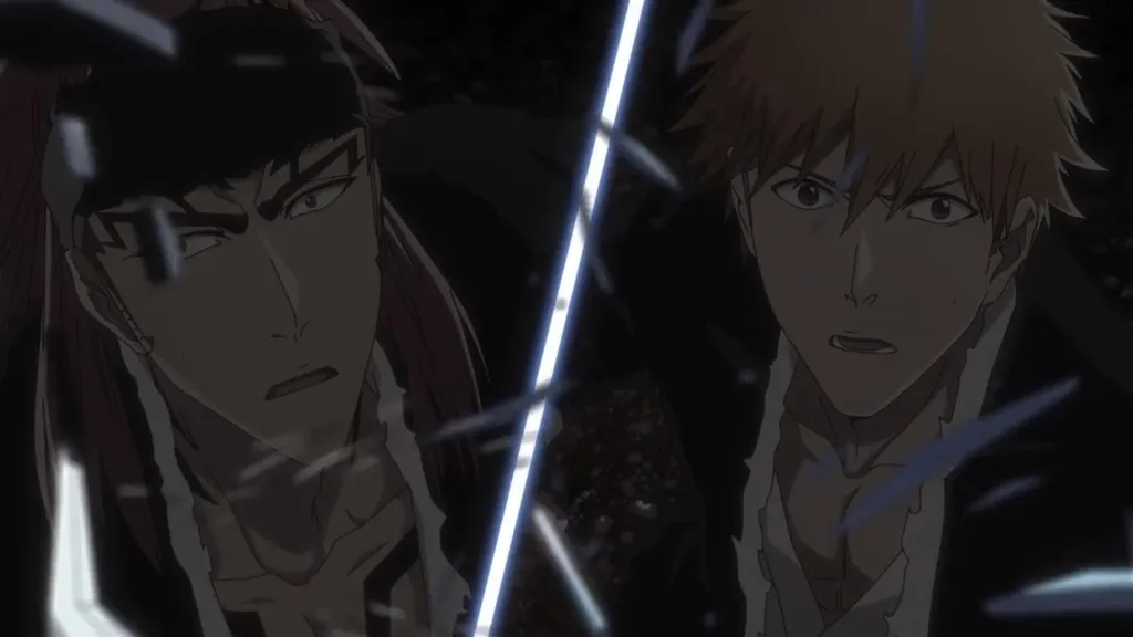 bleach thausand year blood war_Episode 10_Pertarungan dan Bangkitnya Kenpachi yang Lain_