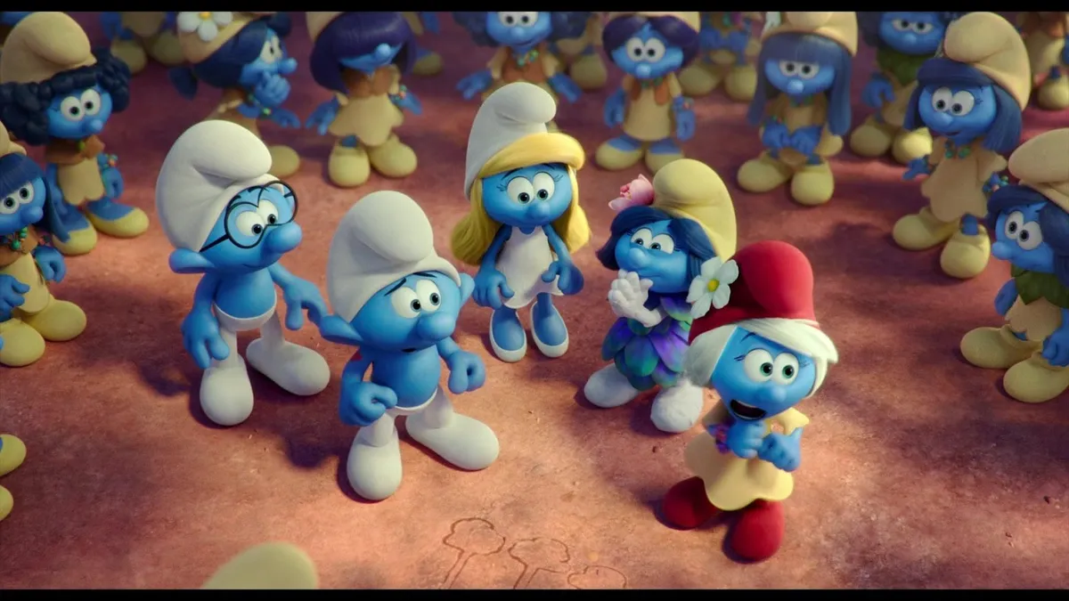 animasi sony pictures_Smurfs The Lost Village_
