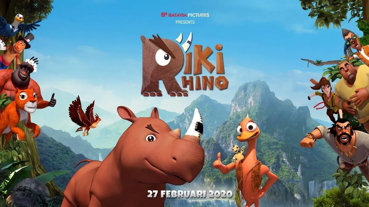 film animasi indo_Riki Rhino_
