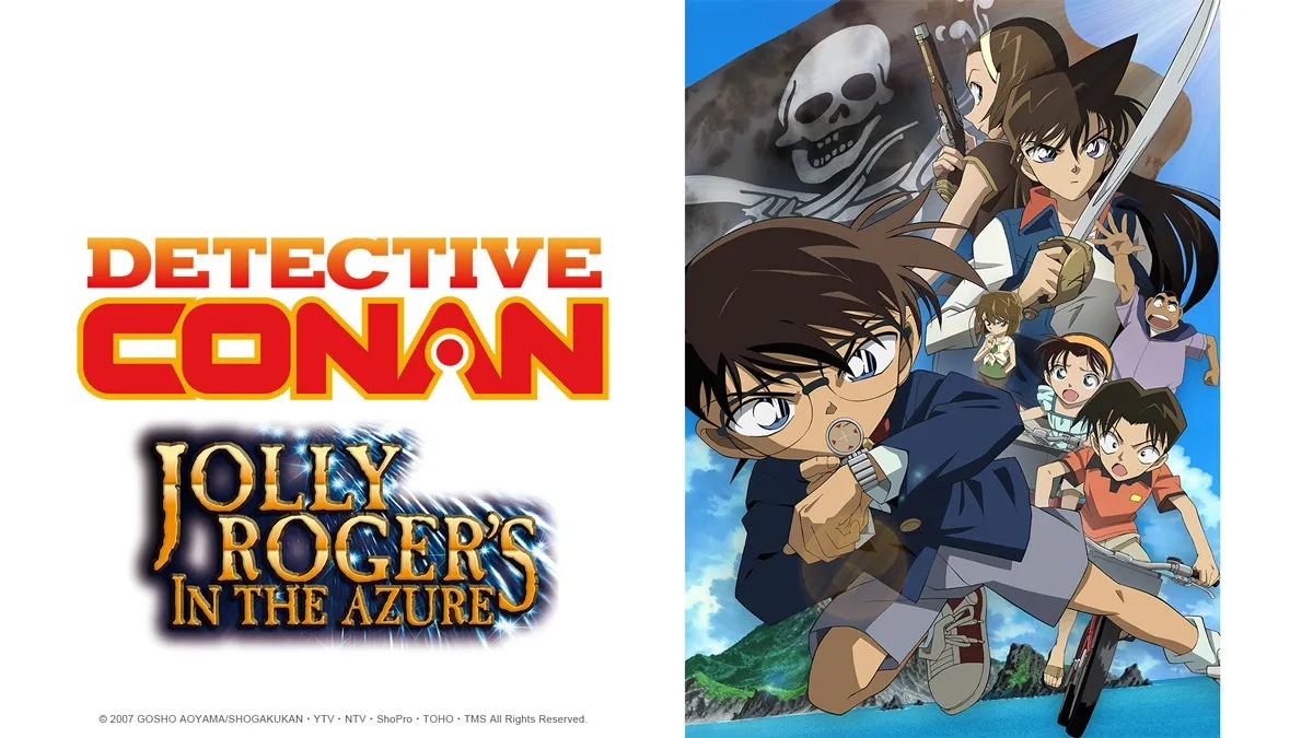 Detective Conan: Jolly Roger's in The Azure_Poster (Copy)